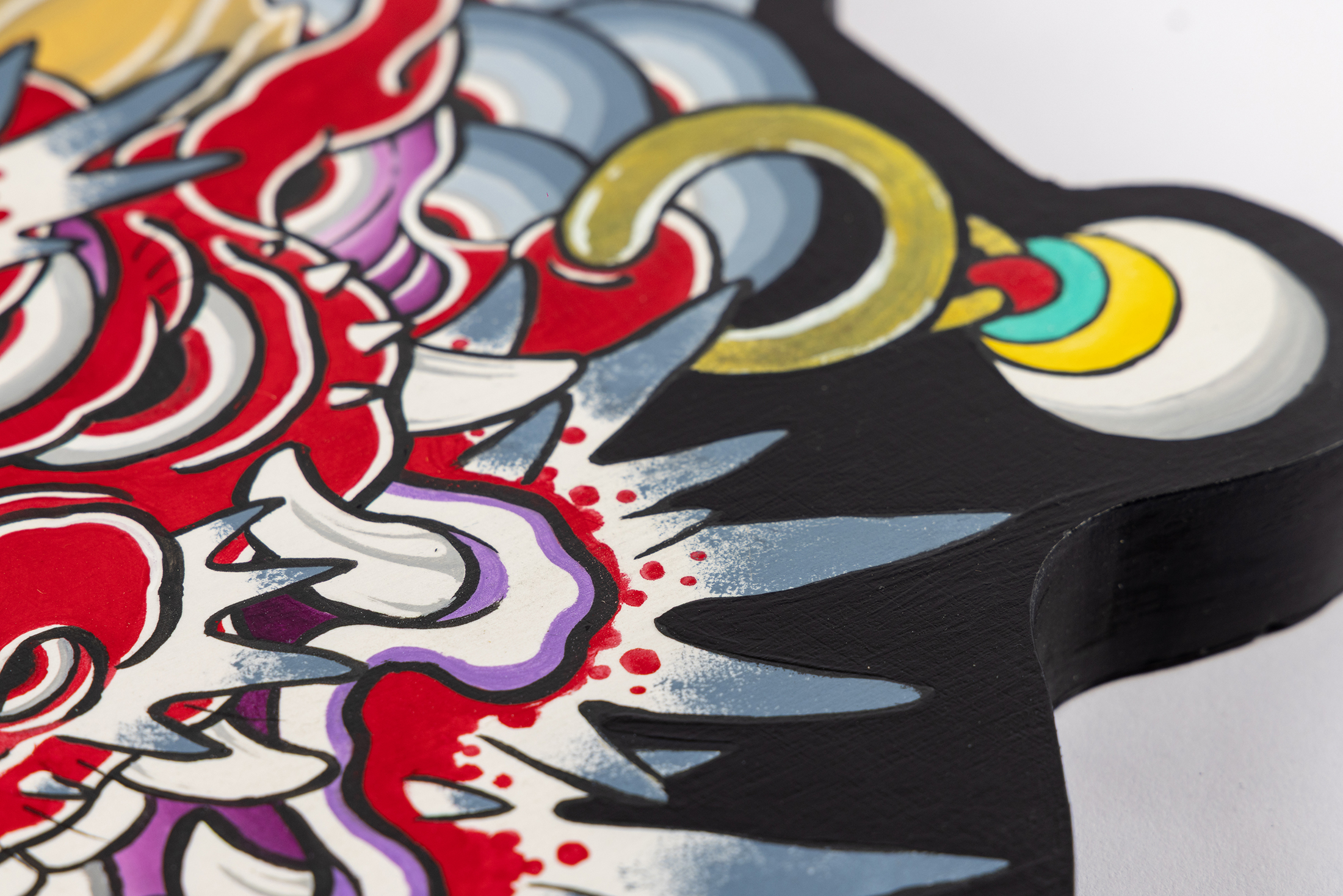 FUTOSHI作品細部 8  | UNDER JOB PARTY | ART AUCTION | Present by NOSETARADAMAS