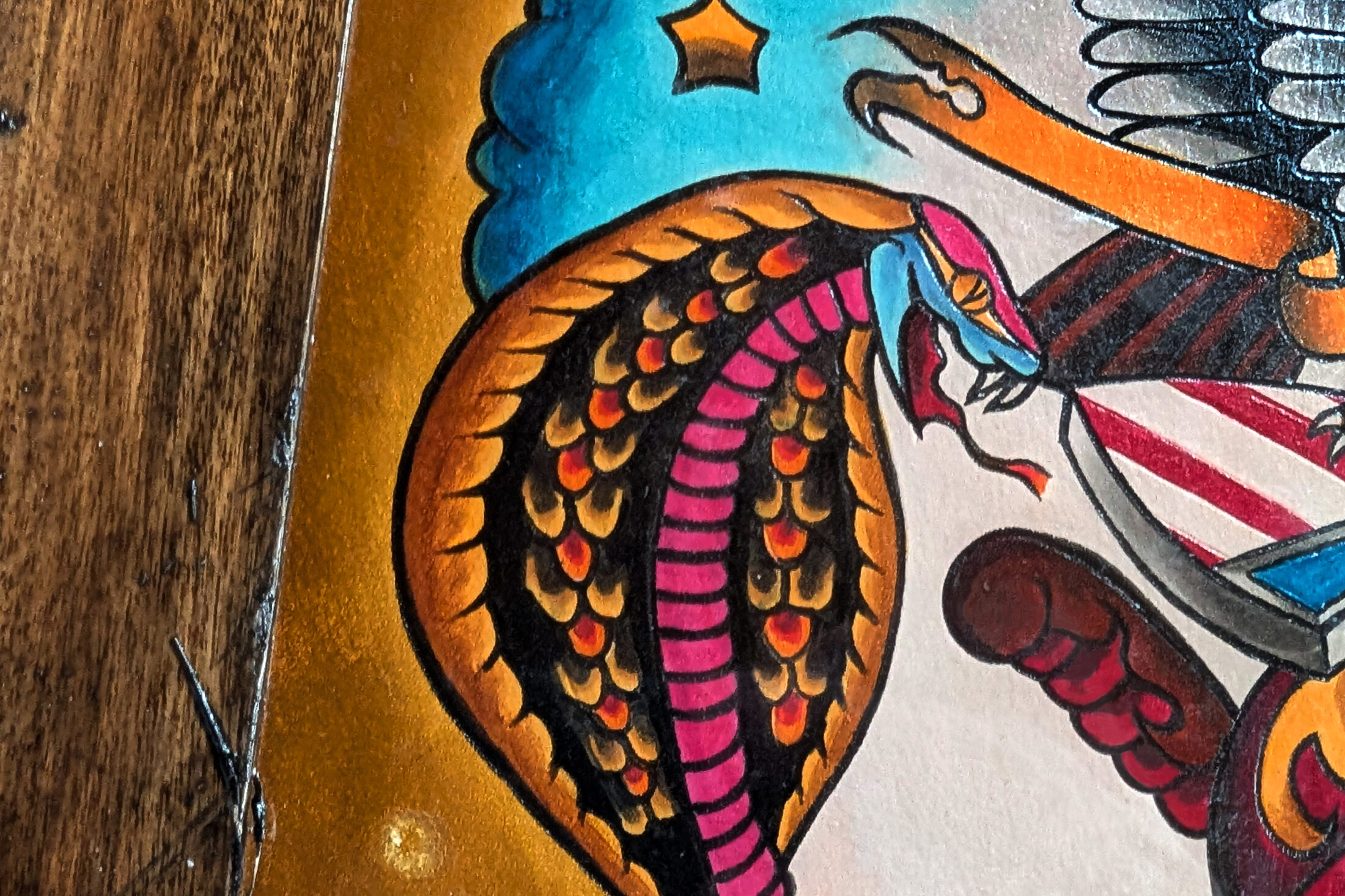 wee作品細部 3  | UNDER JOB PARTY | ART AUCTION | Present by NOSETARADAMAS